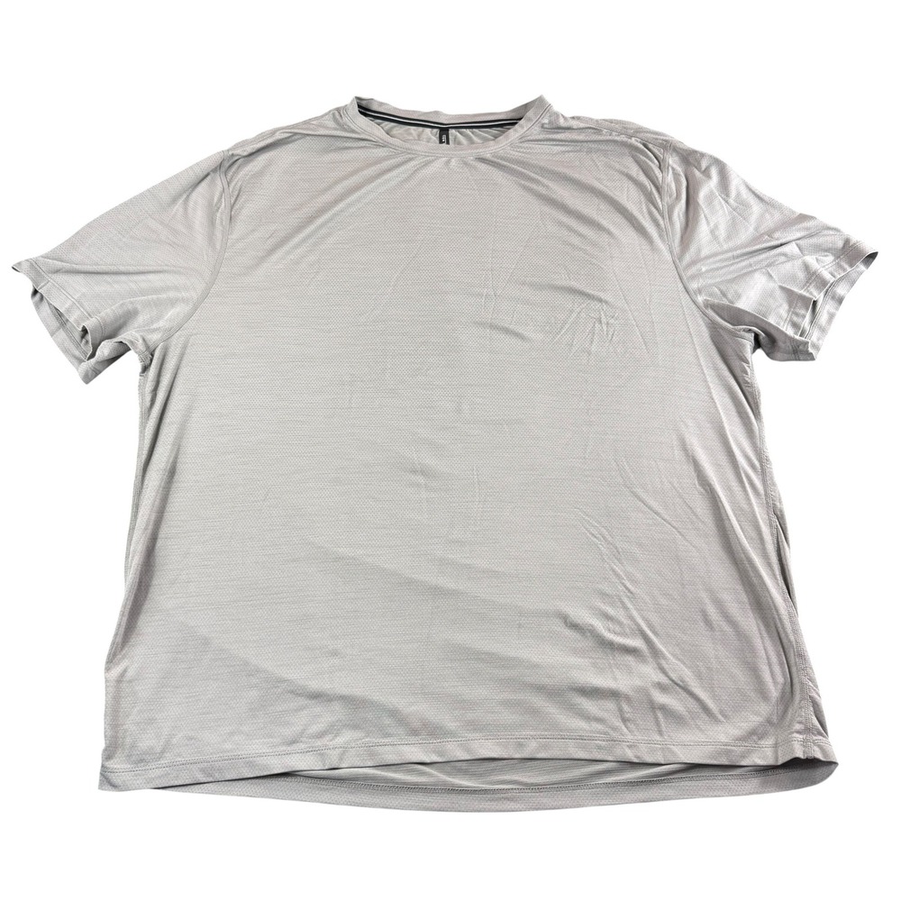 Ten‎ Thousand Distance Shirt Mens XXL Gray Short Sleeve Running Training Tee
